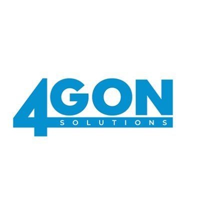 Logo of 4Gon on white background